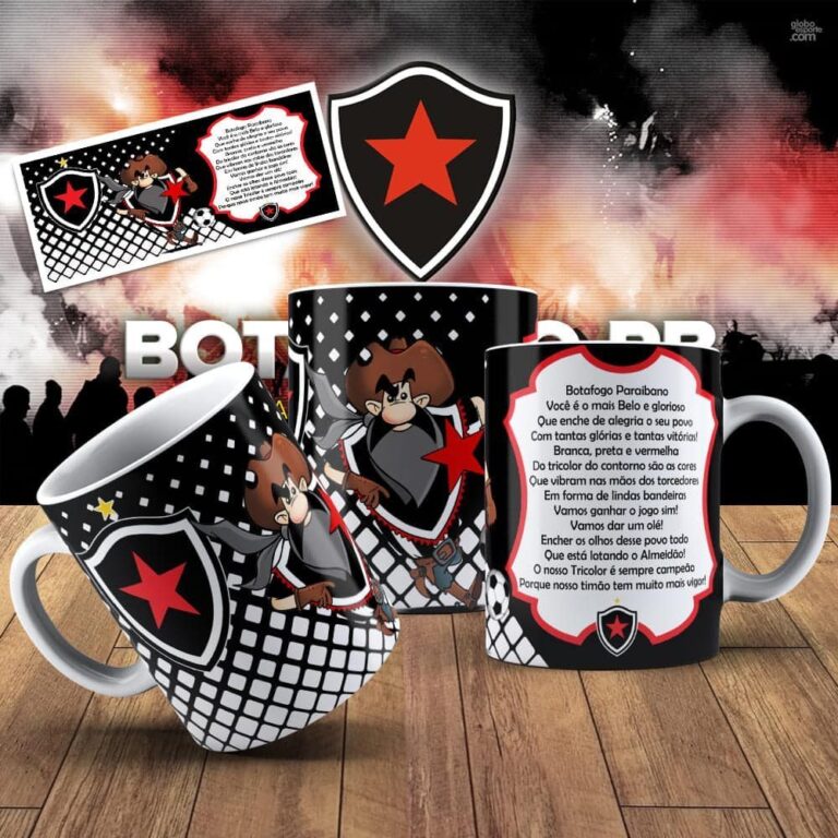 Caneca Personalizada Botafogo com Hino