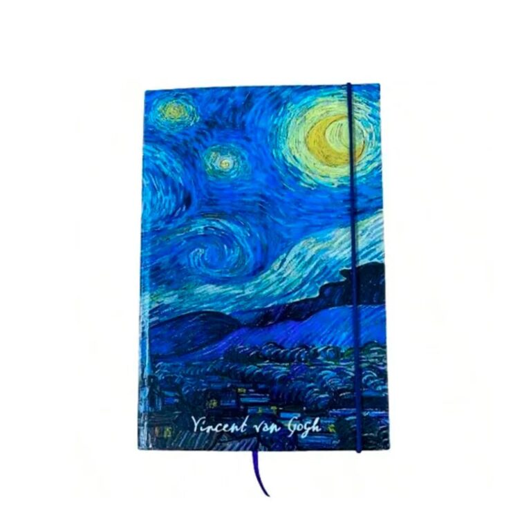 Caderneta Moleskine com pauta - Van Gogh