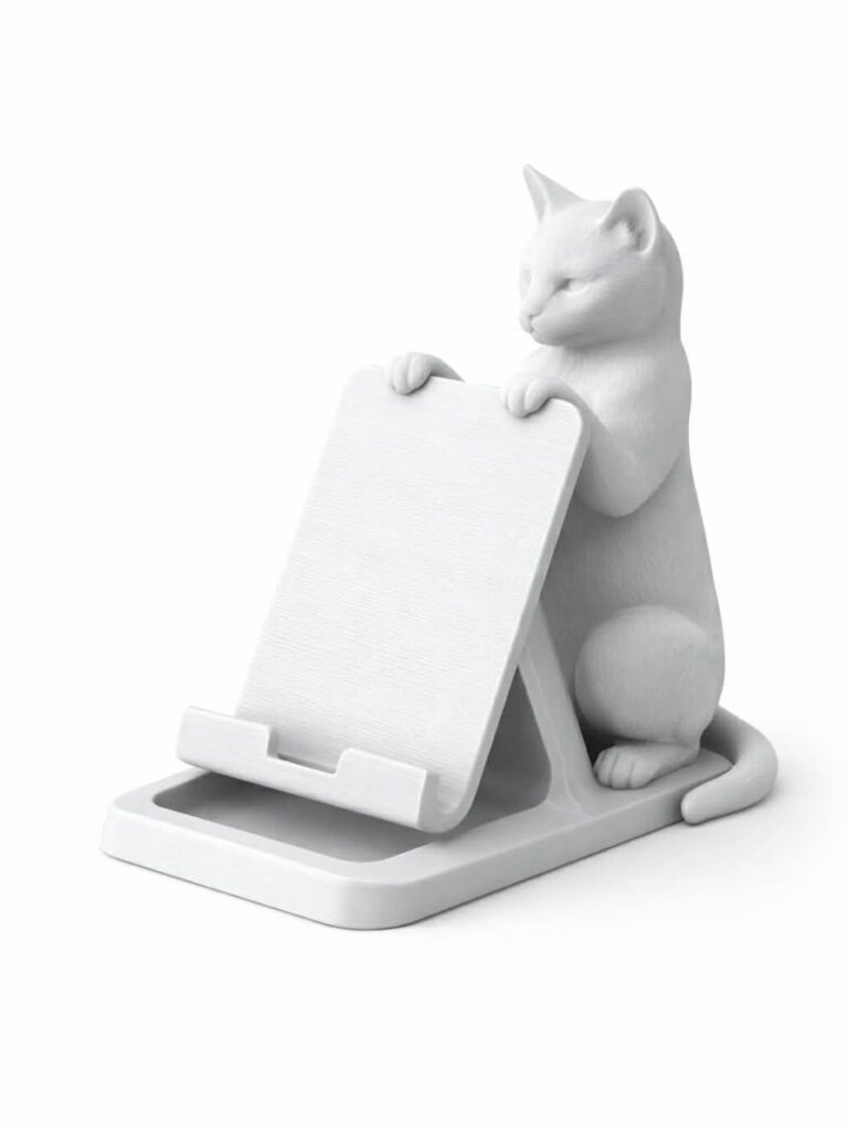 Suporte de Celular Gatinho Fofo – Presente Criativo