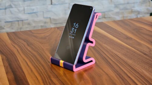 Suporte para Celular 3D Colorido – Base para Assistir e Trabalhar