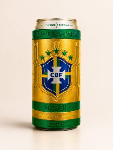 Porta Latinha Copa do Mundo 2026