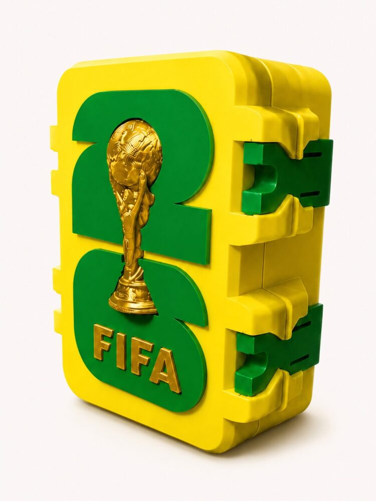 Porta figurinhas Copa do Mundo 2026