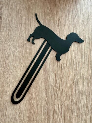 Marcador de Página Cachorro Salsicha - Dachshund 3D