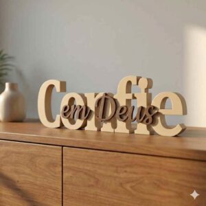 Letreiro Decorativo com Frases