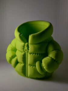 Porta-lápis Personalizado Moletom Impresso em 3D | Organizador de Mesa