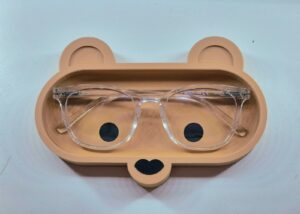 Porta-Óculos de Mesa Formato Ursinho Fofo