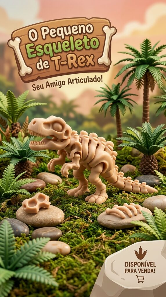 Dinossauro Articulado T- Rex
