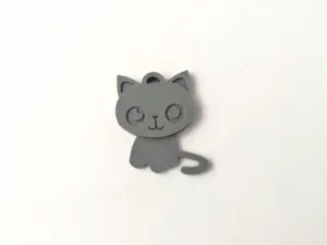 chaveiro gato articulado 3D