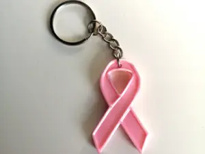 chaveiro Outubro Rosa