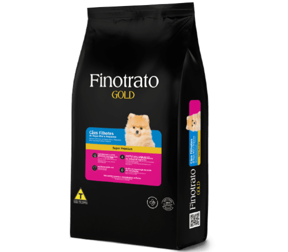 Finotrato Gold Cães Filhotes de Raças Mini e Pequenas 1kg