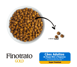Finotrato Gold Cães Adultos de Raças Mini e Pequenas 1kg