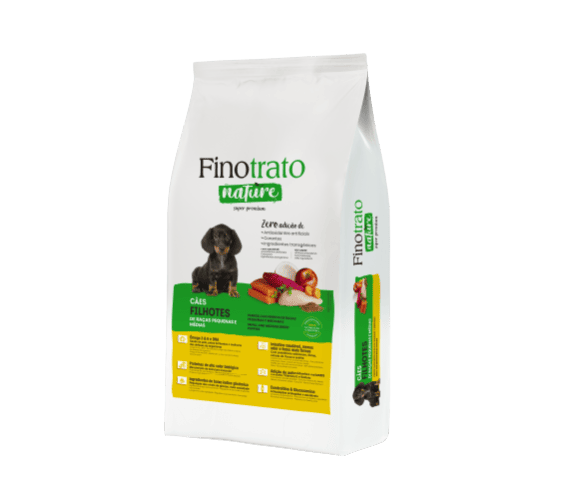 Finotrato Nature Cães Filhotes de Raças Pequenas e Médias 1kg
