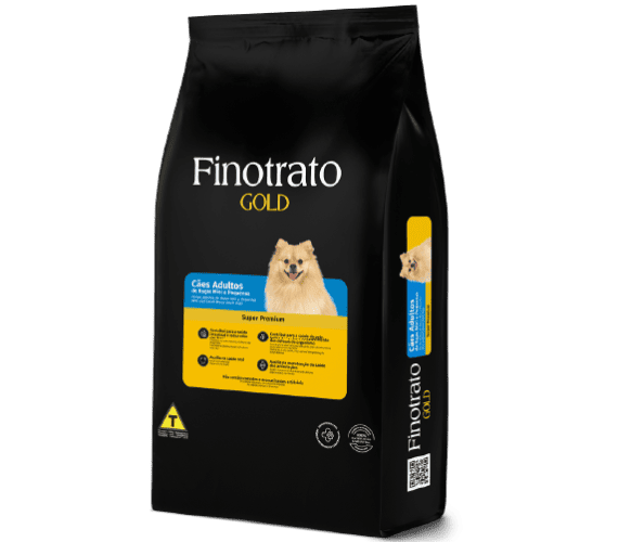Finotrato Gold Cães Adultos de Raças Mini e Pequenas 1kg
