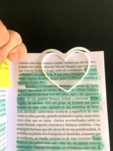 Marcador de Página de Coração