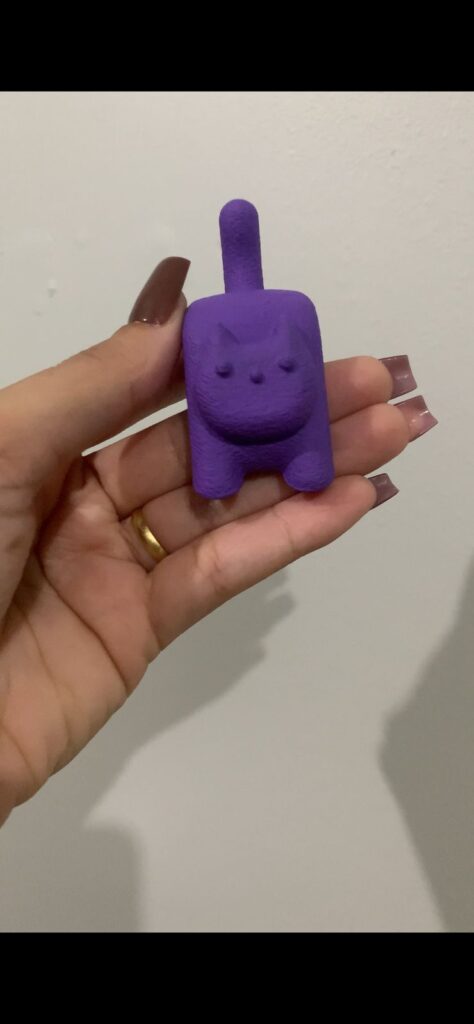 suporte para saquinho de chá gato