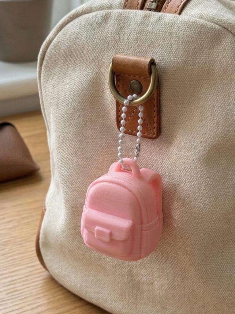Chaveiro Mini Mochila - Preto