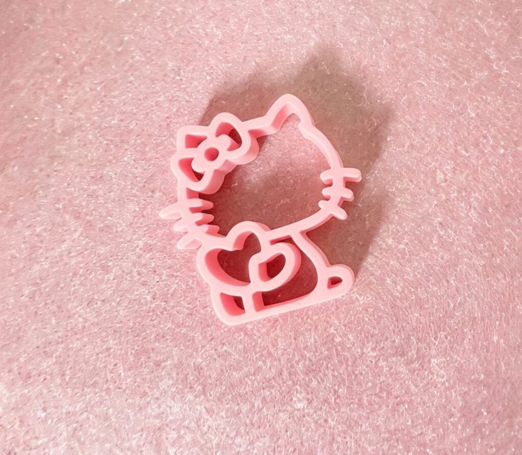 chaveiro Hello Kitty branco