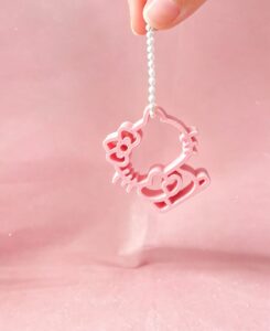 chaveiro Hello Kitty branco