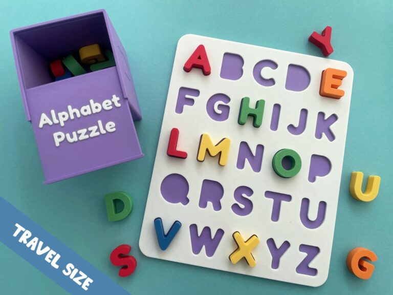 Quebra-Cabeça Alfabeto Infantil