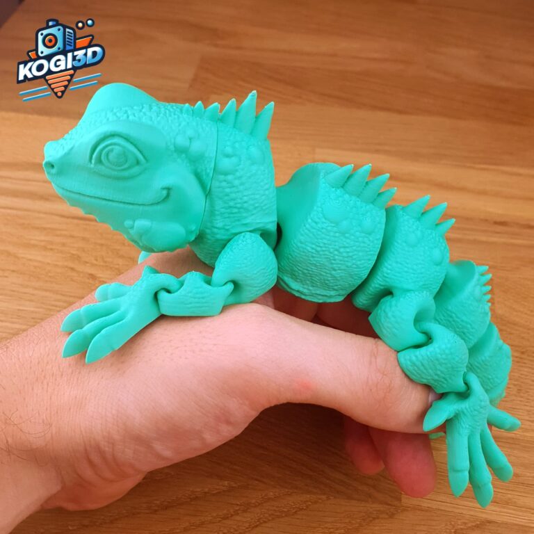Iguana Articulada Sensorial