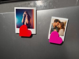 Porta-Retrato Coração Magnético