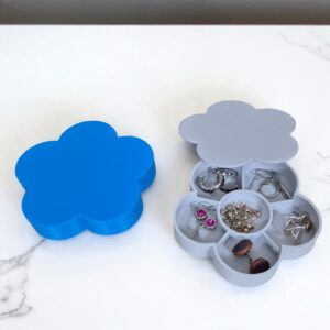 porta-joias flor 3D